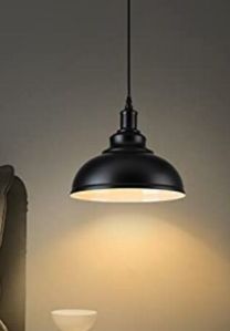 LED BLACK SHINE PENDANT LAMP LIGHT