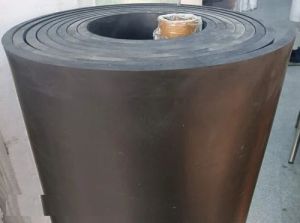 Black Synthetic Rubber Sheet