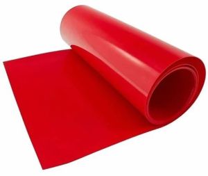 Red Silicone Rubber Sheet