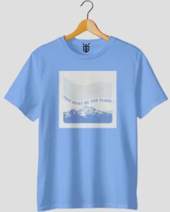 The Place Classic Fit T-Shirt (Light Sky Blue)