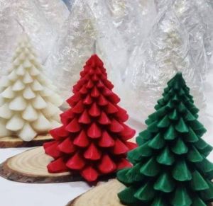Christmas Tree Candles Gift Box