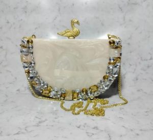 Resin Clutch Bag