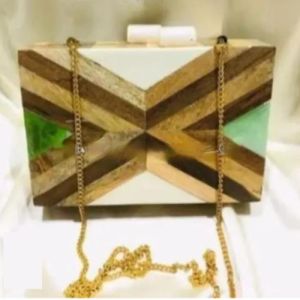 Resin Clutch Bag