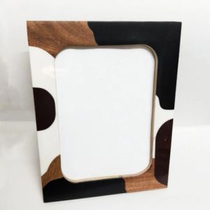 Wooden Bone Photo Frame