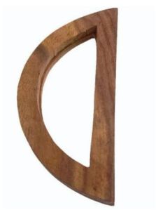 D Shape Wooden Bag Handle