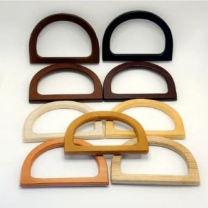 D Shape Wooden Bag Handle