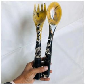 Horn Salad Server