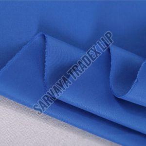 Blue Micro Polyester Fabric