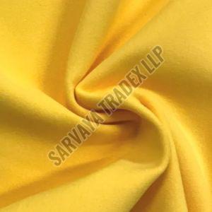 Yellow Polyester Dyed Fabric