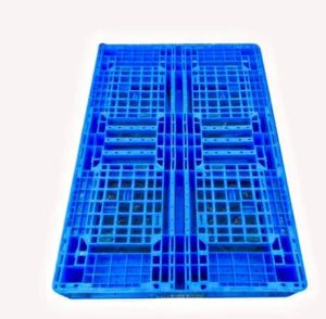 Used Blue Plastic Industrial Pallets