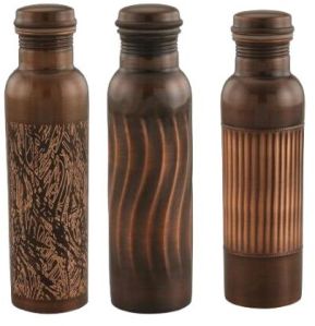 Antique Finish Copper Bottle