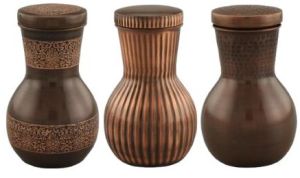 Copper Damru Water Pot
