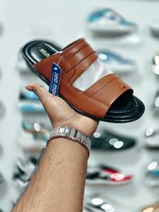 Designer Leather Slippers