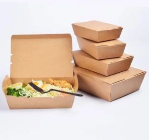 500 ML Brown Food Box