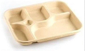 5CP Brown Meal Tray