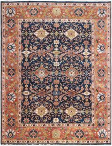 Floor Antique Heriz Rug