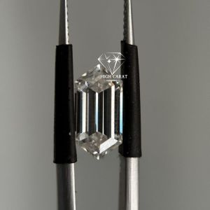 Long hexagon shape diamond will be best to use it in all jewellery