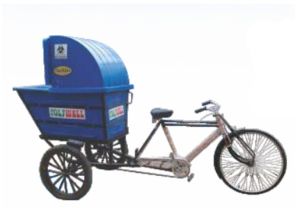 Garbage Cycle Rickshaws
