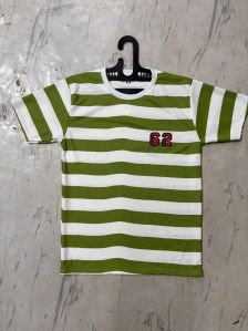 Boys Round Neck Stripe T shirts