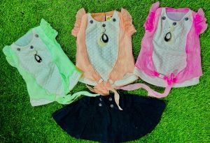 Girls Designer Top Skirts