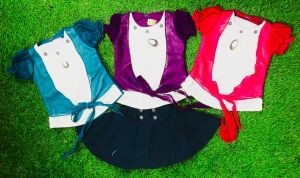 Girls Stylish Skirt Top