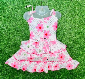 Girls Printed Frocks