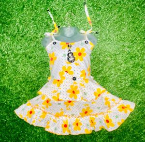 Girls Printed Frocks