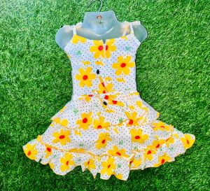 Girls Printed Frocks