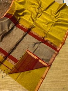 Maheshwari Handloom Silk Cotton Saree