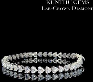 Heart Diamond Bracelet