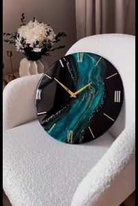 Epoxy Resin Wall Clock