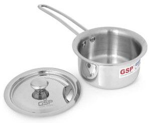 Triply Stainless Steel Saucepan with Lid