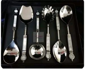 Elegant Stainless Steel Spoons