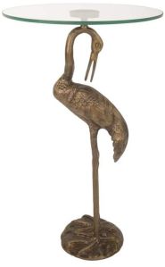Fancy Brown Coy Crane Drink Table