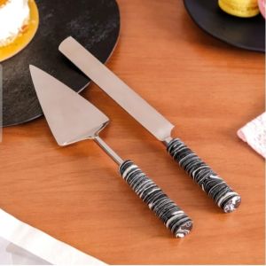 Handcrafted SS & Mango Wood Cooking Spoon