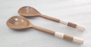 Rustic Mango Wood Kitchen Spoon