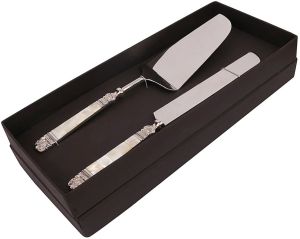 Silver Plated Cake Server Set