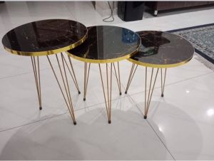 SS Black Marble Center Table