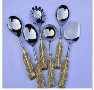Stainless Steel Classic Gold Plating Spoon