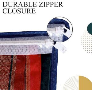 10 Pcs Combo Printed Non Woven Saree Cover