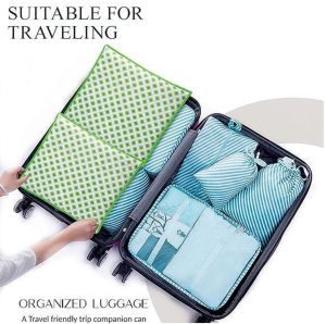 10 Pcs Combo Green Non Woven Plain Saree Cover
