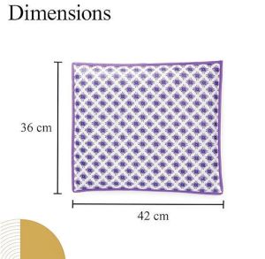 10 Pcs Combo Purple Non Woven Plain Saree Cover