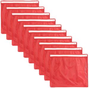 30 Pcs Combo Red Non Woven Plain Saree Cover