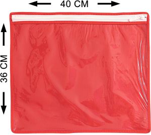 30 Pcs Combo Red Non Woven Plain Saree Cover