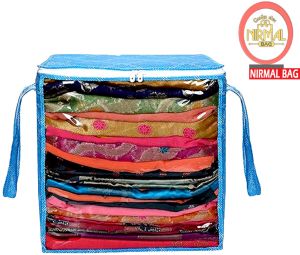 4 Pcs Combo Aqua Blue Garment Storage Bag