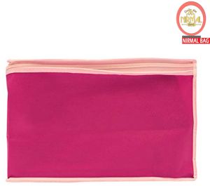 5 Pcs Combo Pink Plain Storage Bag
