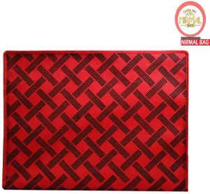 6 Pcs Combo Red Printed Storage Bag