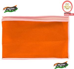 6 Pcs Combo Orange Plain Storage Bag