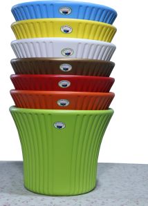 Multicolor Round Sunshine Flower Pot