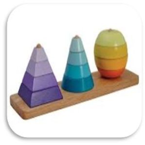 Kids 3D Shape Builder Set Toy